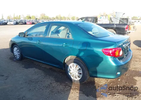 2009 Toyota Corolla from USA, damaged, VIN JTDBL40E09J008562